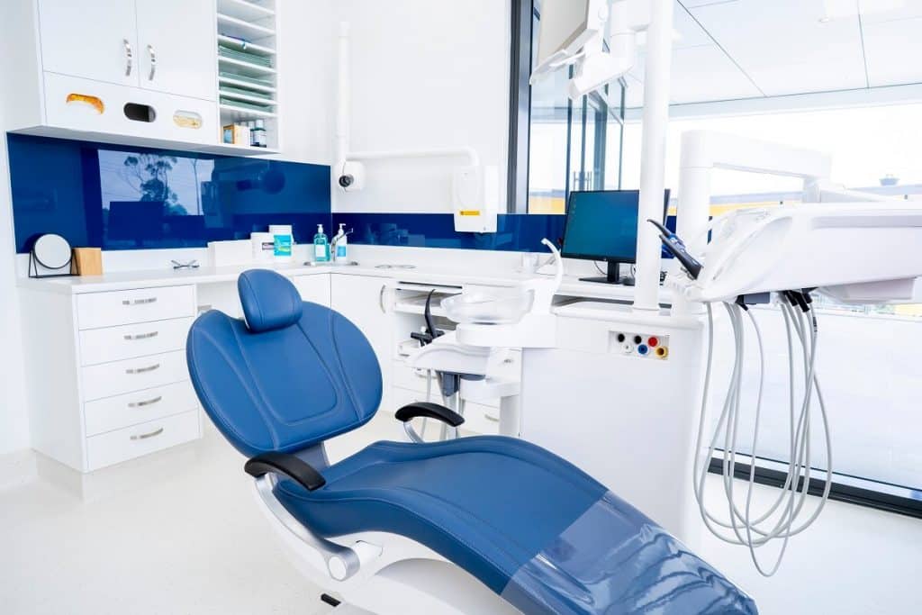 Diş kliniği iç mekânı
